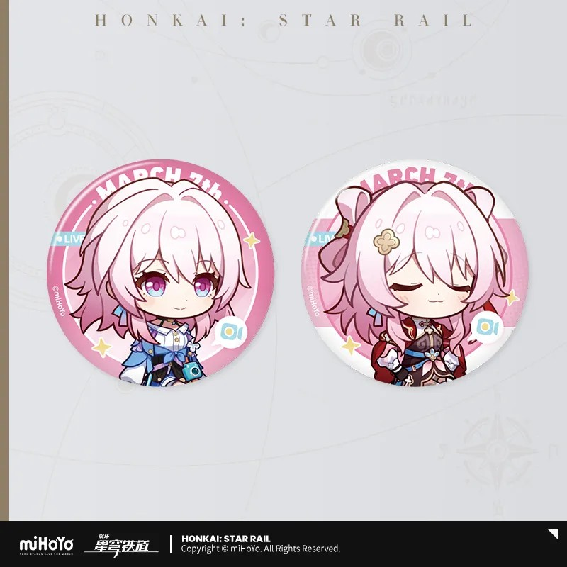 Honkai: Star Rail - Owlbert’s Reception Room Series Badge Set