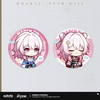 Honkai: Star Rail - Owlbert’s Reception Room Series Badge Set