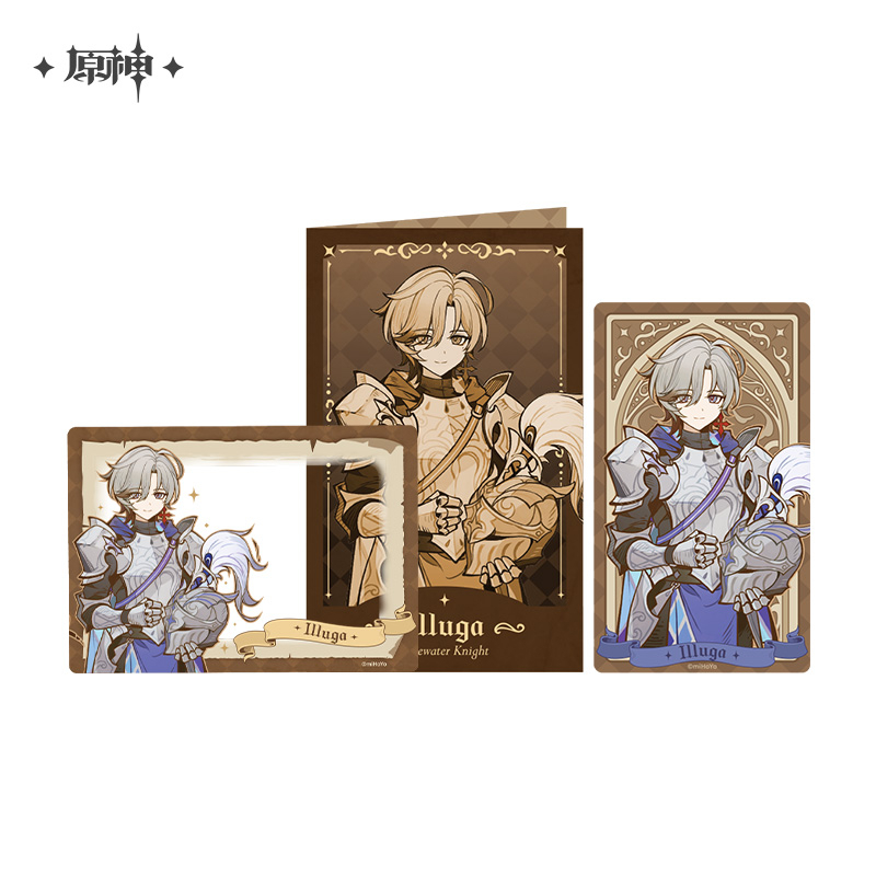 【Pre-Order】Genshin Impact - 「Tabletop Troupe」Series Badge / Standee / Collection Cards Set