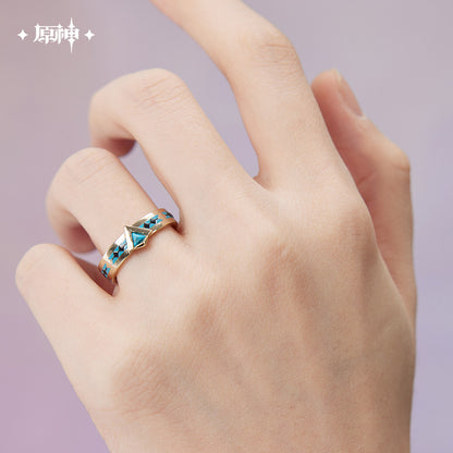 【Pre-order】Genshin Impact - Citlali Impression Adjusting Turquoise Ring