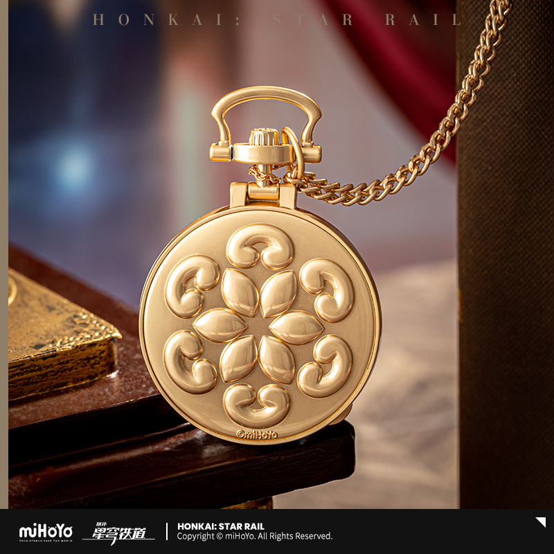 【Pre-Order】Honkai: Star Rail - Aventurine Pocket Watch Style Metal Keychain
