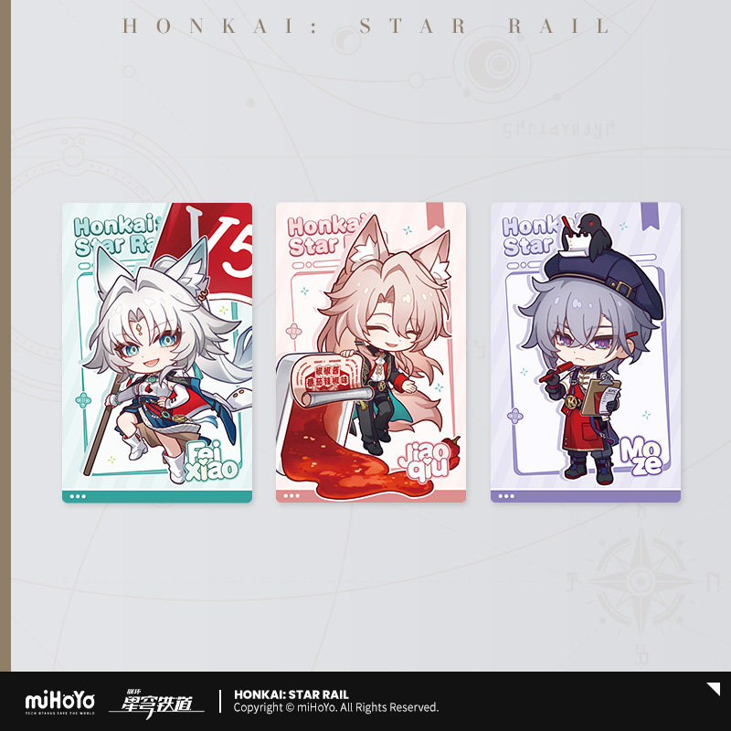 【Pre-Order】Honkai: Star Rail - Delicious Enjoyment Series Chibi Laser Card