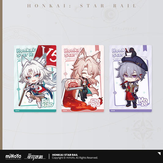 【Pre-Order】Honkai: Star Rail - Delicious Enjoyment Series Chibi Laser Card