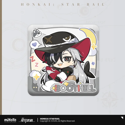 【Pre-Order】Honkai: Star Rail - Boys' Dormitory Series Chibi Character Square Badge