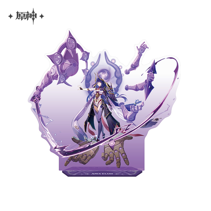 【Pre-Order】Genshin Impact – Apex of Battle Series Badge and Standee