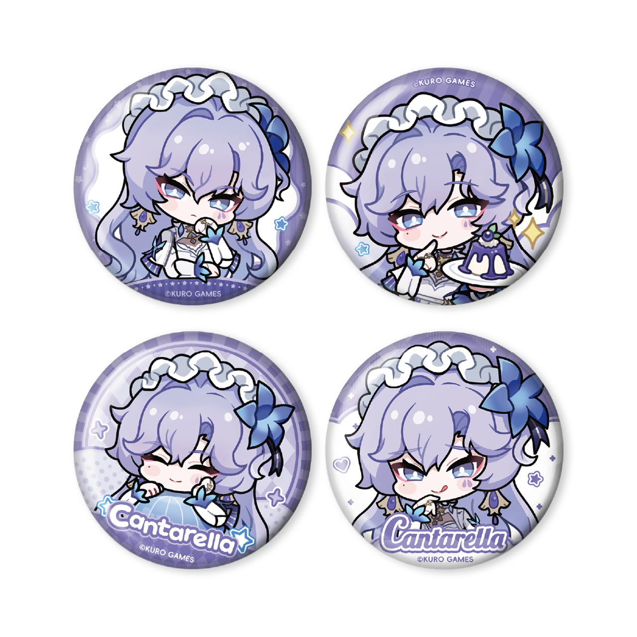 【Pre-Order】Wuthering Waves - Sticker Series Mini Badge Set