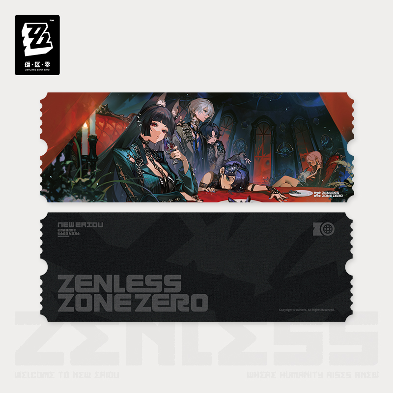 【Pre-Order】Zenless Zone Zero – Concerto Frequency Series A Storm of Falling Stars: Badge/Laser Ticket/Collection Poster/Mousepad