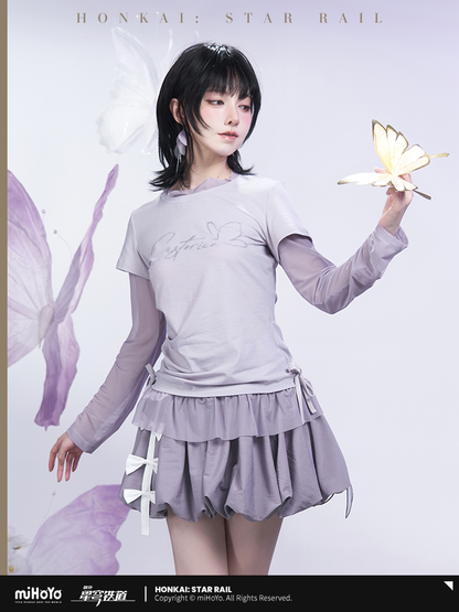 【Pre-Order】Honkai: Star Rail - Castorice Theme Impression Series Layered Look T-Shirt