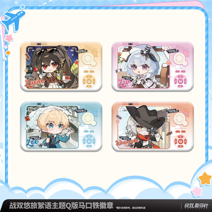 【Pre-Order】Punishing: Gray Raven Travelers' Musings Chibi Tinplate Badge