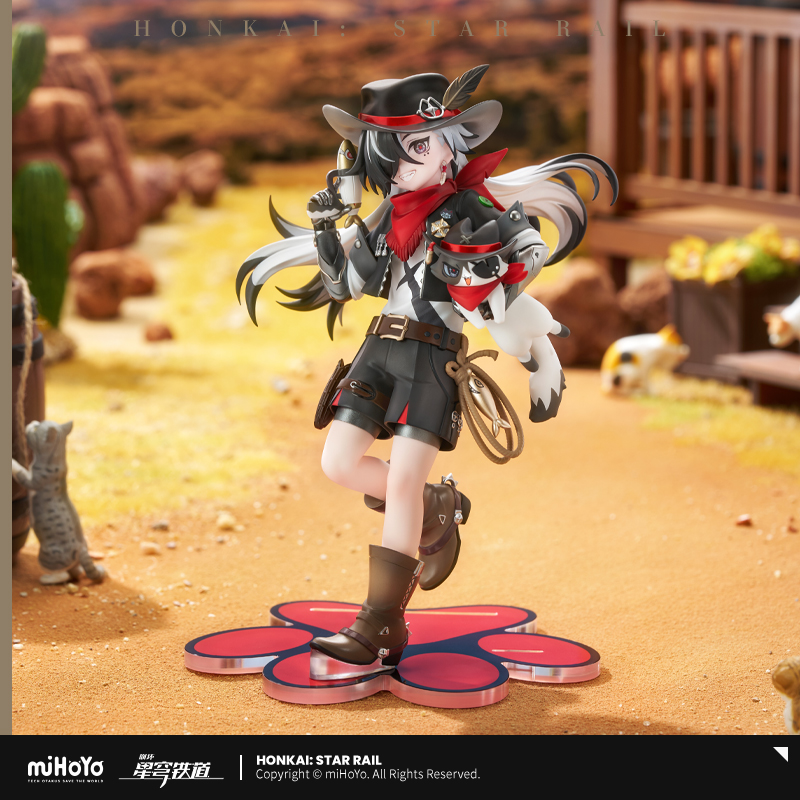 【Pre-Order】Honkai: Star Rail - RIBOSE Chibi Kitty Series Boothill Figure