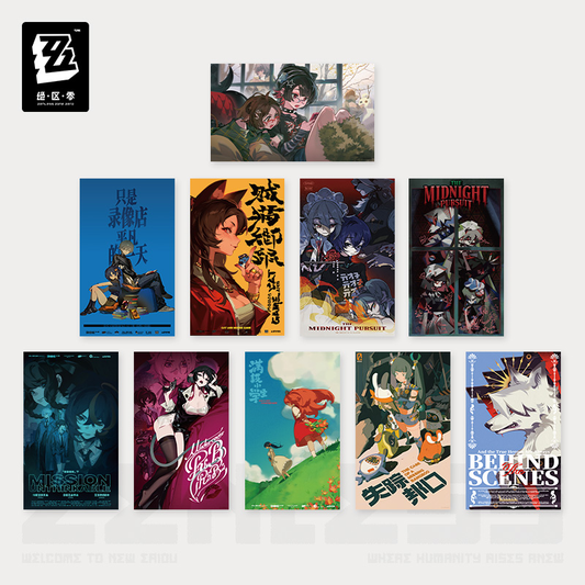 【Pre-order】Zenless Zone Zero - RandomPlay Videotapes Series Poster Vol. 3