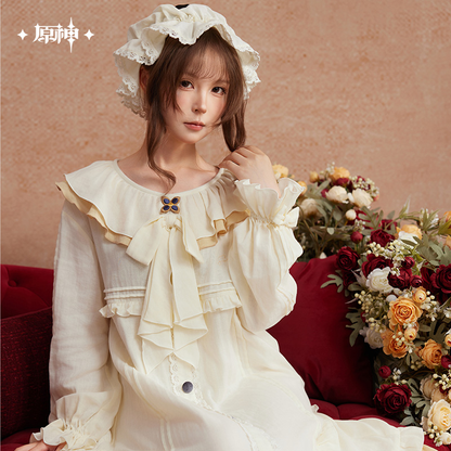 【Pre-Order】Genshin Impact - Teatime Reverie Series Sandrone Nightgown Set（Sleep Cap Included）