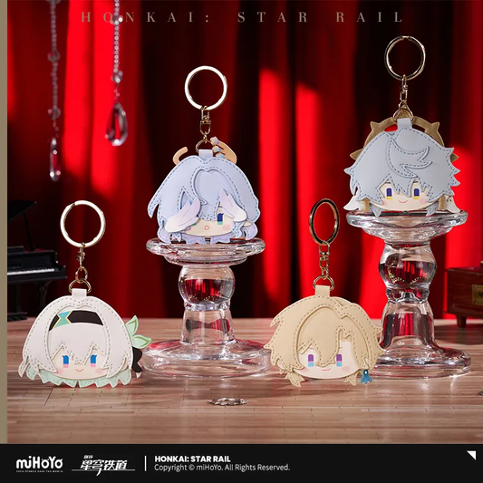 【Pre-Order】Honkai: Star Rail - Big Head Series PU Keychain