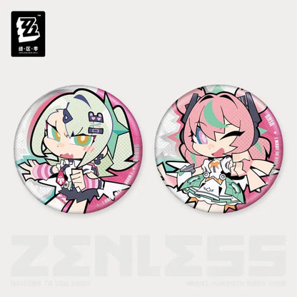 【Pre-Order】Zenless Zone Zero - New Eridu Series Chibi Badge: Angels of Delusion