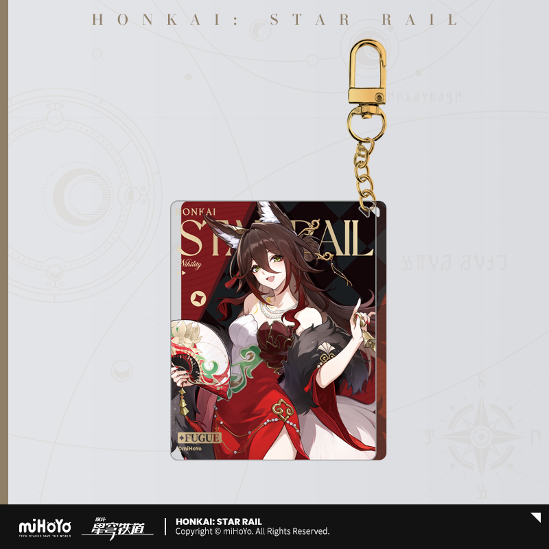【Pre-Order】Honkai: Star Rail - Express Travel Series Acrylic Keychain