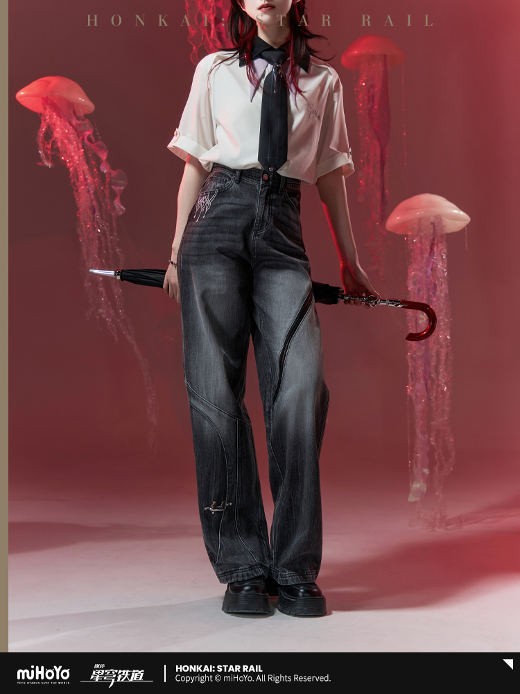 【Pre-Order】Honkai: Star Rail - Evernight Impression Jeans
