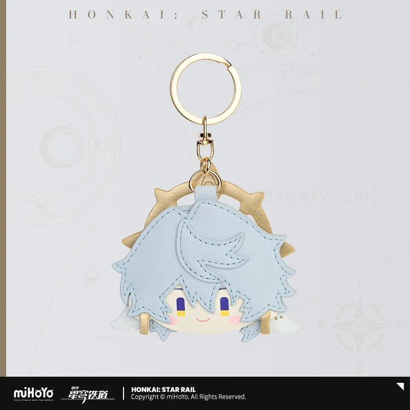【Pre-Order】Honkai: Star Rail - Big Head Series PU Keychain