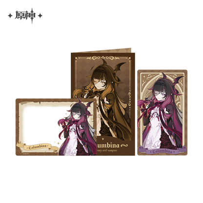 【Pre-Order】Genshin Impact - 「Tabletop Troupe」Series Badge / Standee / Collection Cards Set