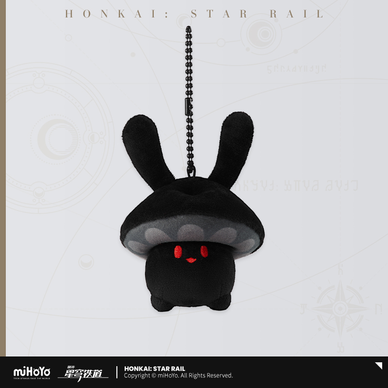 【Pre-Order】Honkai: Star Rail - Sparkly Rabbit and Fire Shroom Plush Keychain