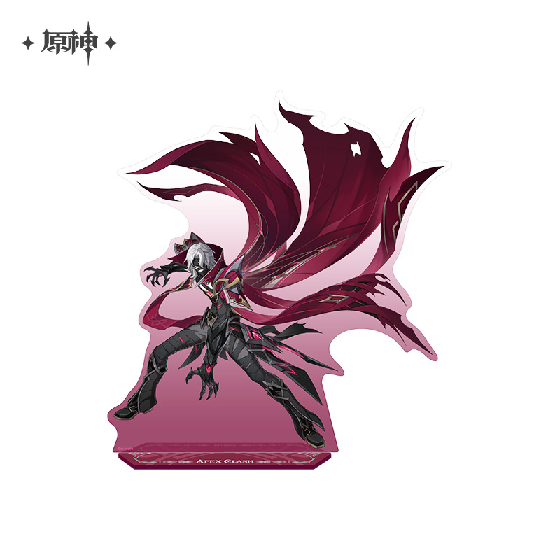 【Pre-Order】Genshin Impact – Apex of Battle Series Badge and Standee