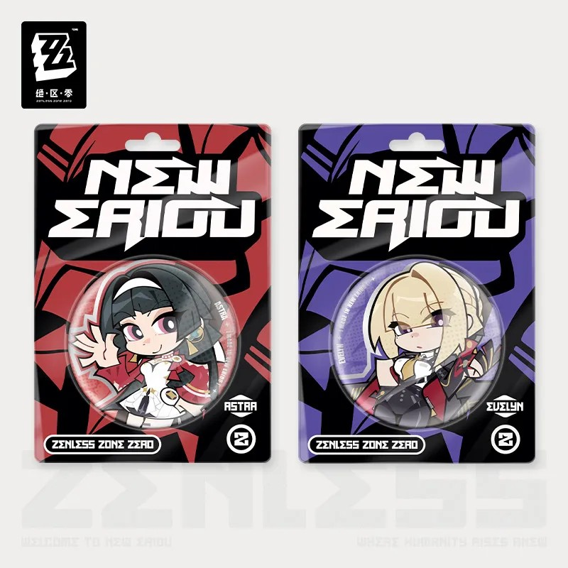Zenless Zone Zero - New Eridu Series Chibi Tinplate Badge: Stars of Lyra