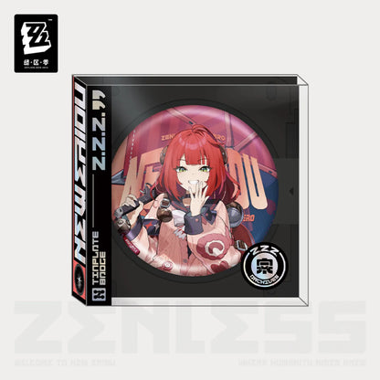 【Pre-Order】Zenless Zone Zero - Standing Design Series Tinplate Badge: Spook Shack