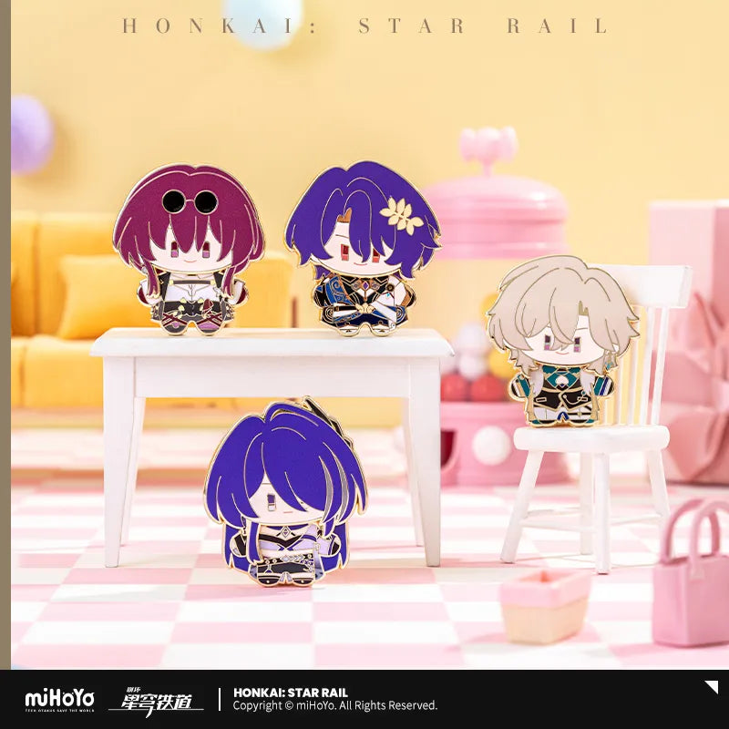 【Pre-Order】Honkai: Star Rail - Chibi Plushie Series Metal Badge