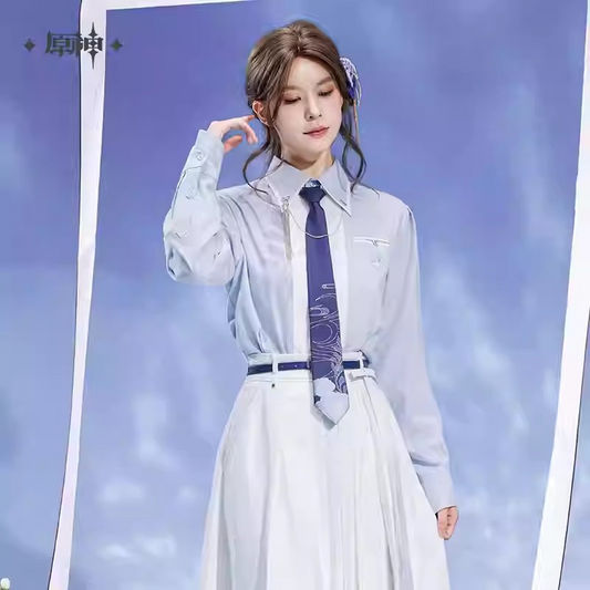 Genshin Impact - Kamisato Ayato Impression Shirt with Tie