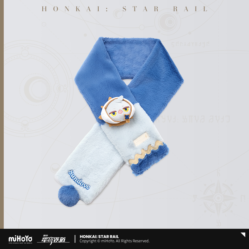【Pre-Order】Honkai: Star Rail -Fluffy Across the Blue Series Plush Scarf