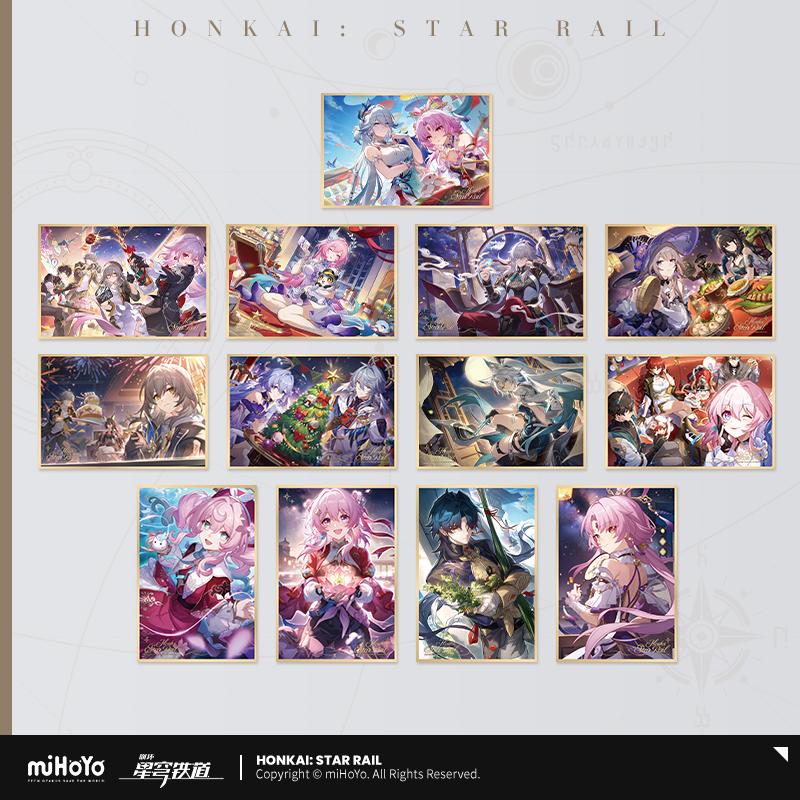 【Pre-Order】Honkai: Star Rail - Starsea Celebration Series PET Shikishi