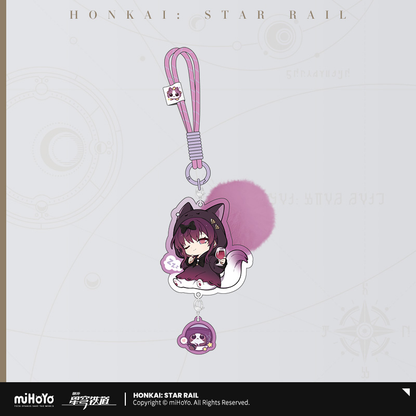 【Pre-Order】Honkai: Star Rail - Girls' Dormitory Series Chibi Character Acrylic Keychain