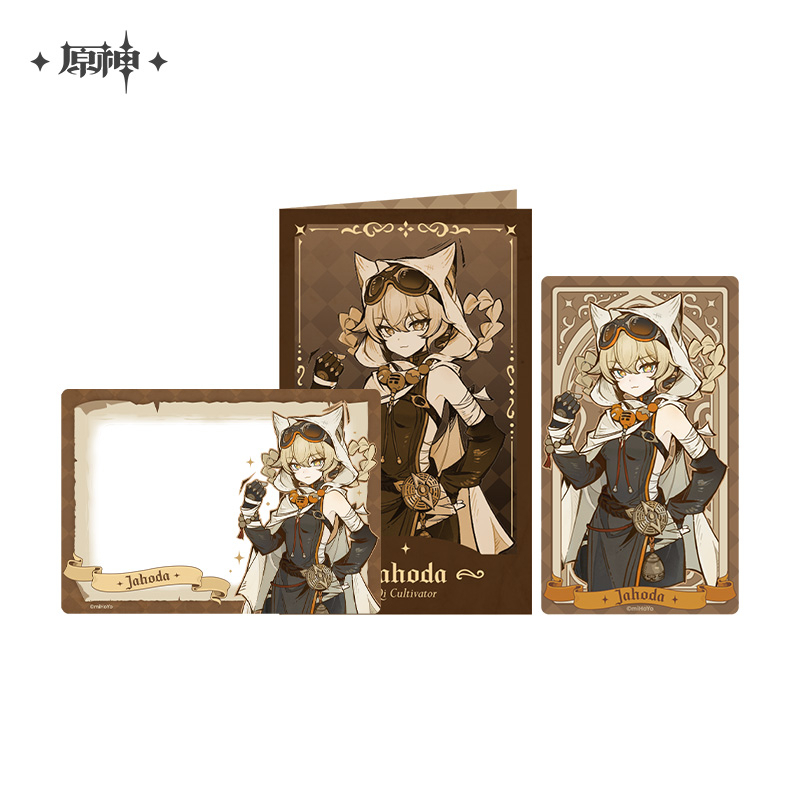 【Pre-Order】Genshin Impact - 「Tabletop Troupe」Series Badge / Standee / Collection Cards Set