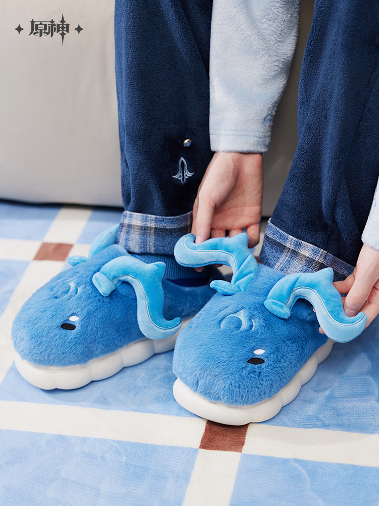 【Pre-Order】Genshin Impact – Neuvillette Impression Series Fluffy Slippers