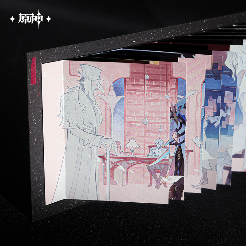 【Pre-Order】Genshin Impact - Refusal of Light Series Double-Sided Cascade Book