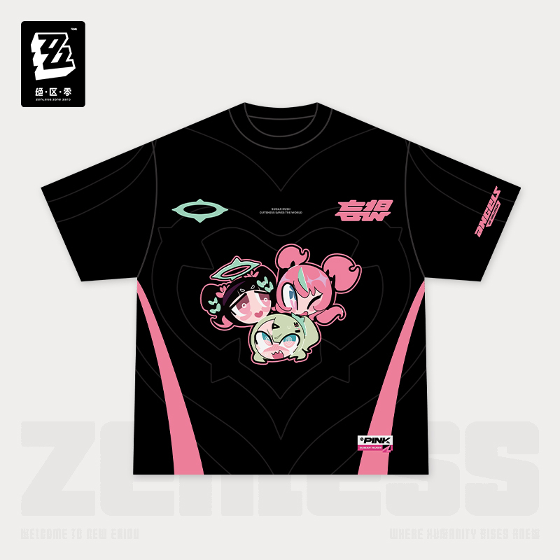 【Pre-Order】Zenless Zone Zero - PINK Sugar Rush Series T-shirt