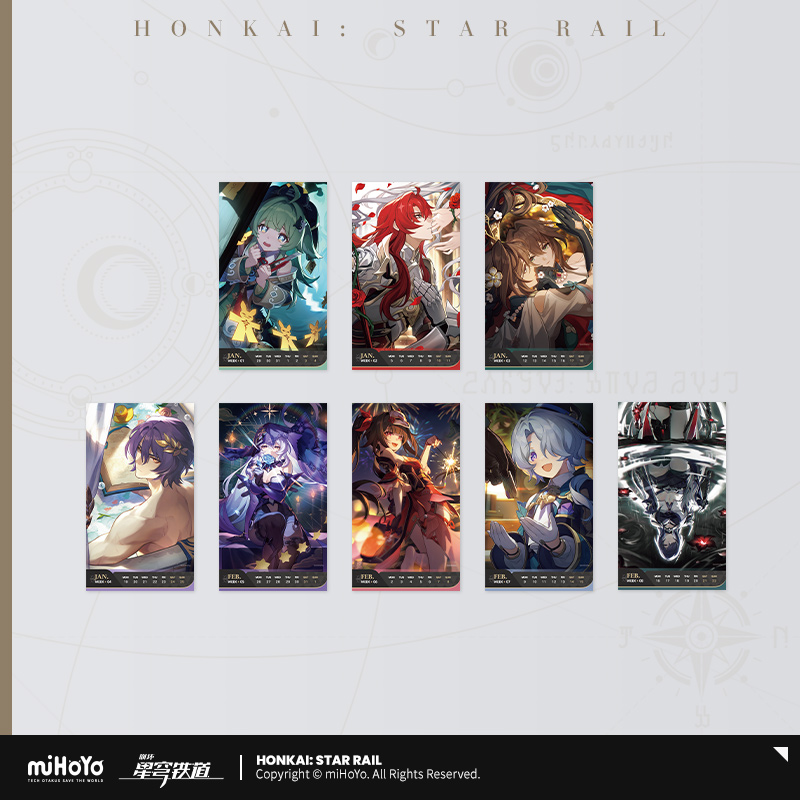 【Pre-order】Honkai: Star Rail - Calendar 2026