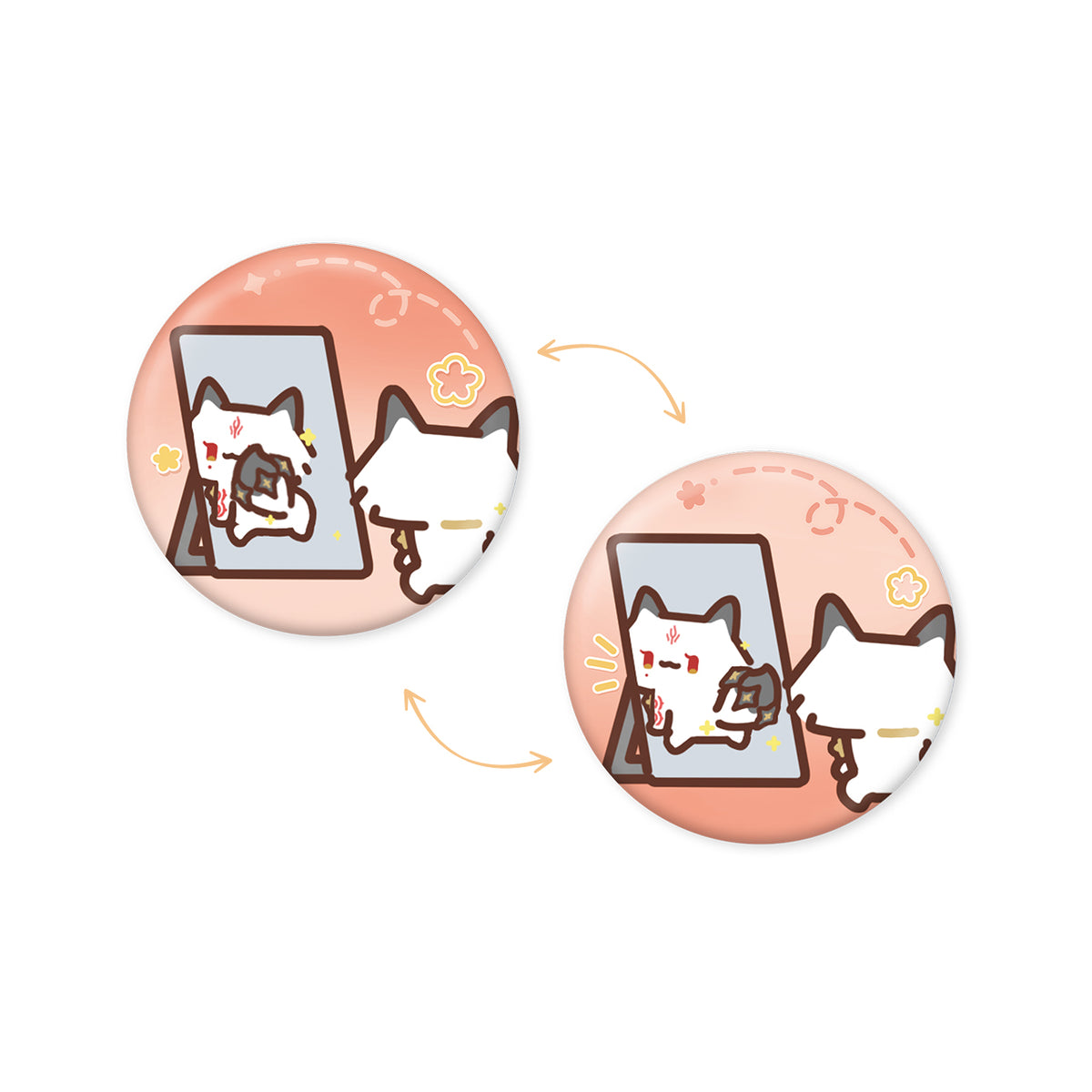 【Pre-Order】Wuthering Waves × YUE XIN MEOW - Daily Resonance Themed Lenticular Badge