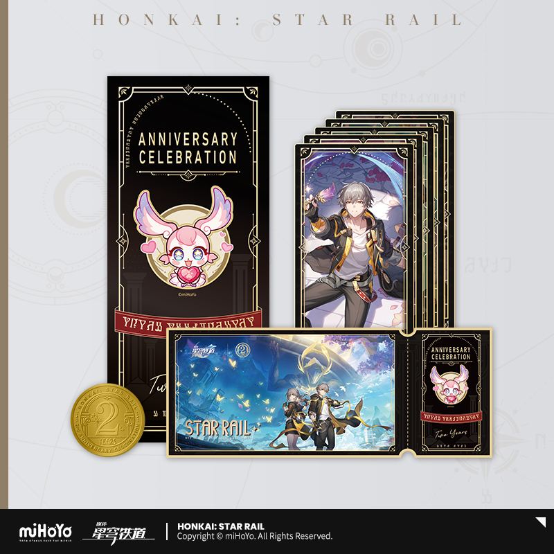 【Pre-Order】Honkai: Star Rail - Second Anniversary Collection Card Set