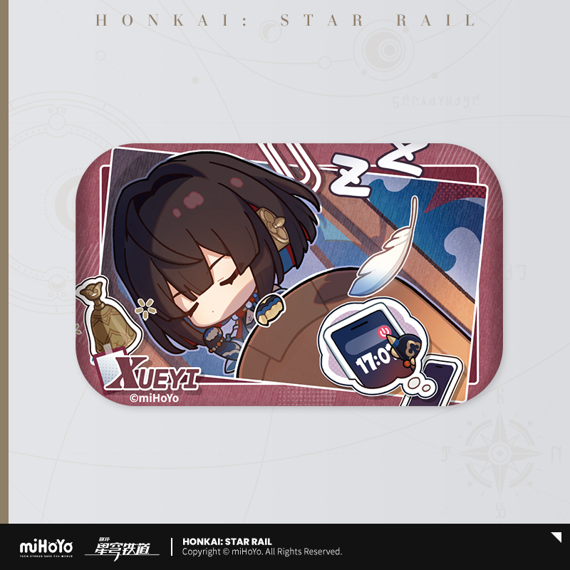 【Pre-Order】Honkai: Star Rail - Pom-Pom Photo Album Series Tinplate Badge