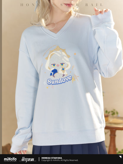 【Pre-Order】Honkai: Star Rail - Fluffy Across the Blue Series Sweatshirt