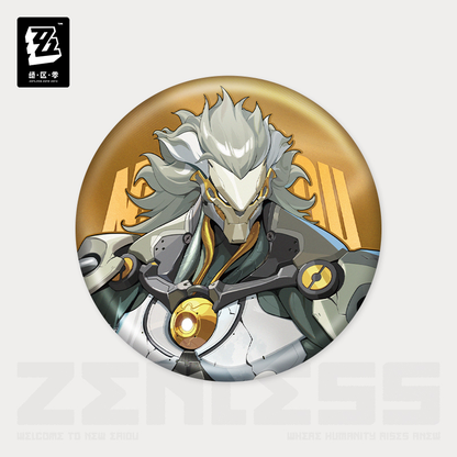 【Pre-Order】Zenless Zone Zero - Standing Design Series Tinplate Badge: Krampus Compliance Authority