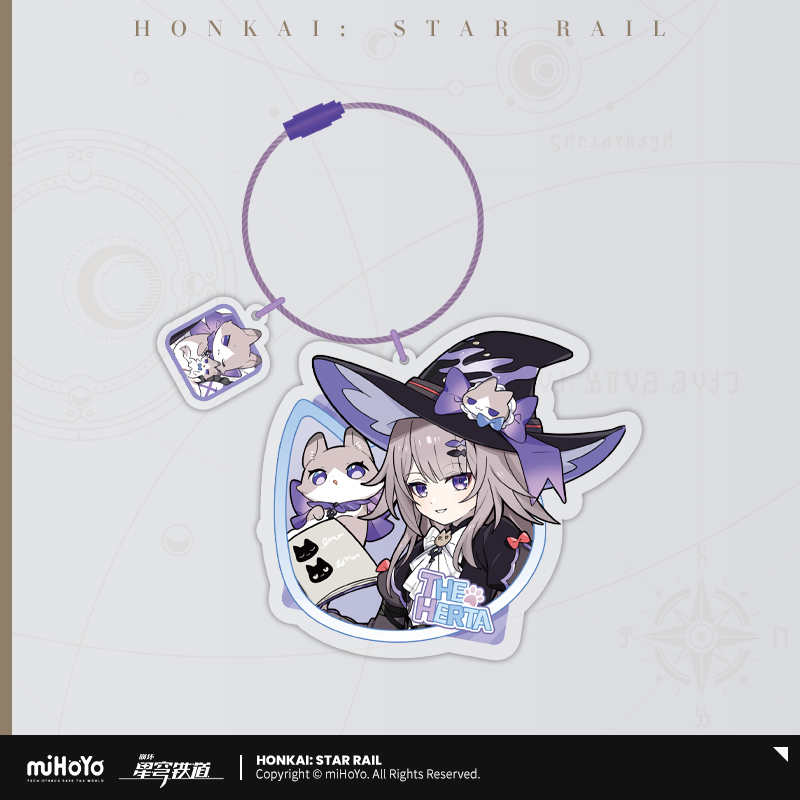 Honkai: Star Rail - Little Cat Series Acrylic Keychain