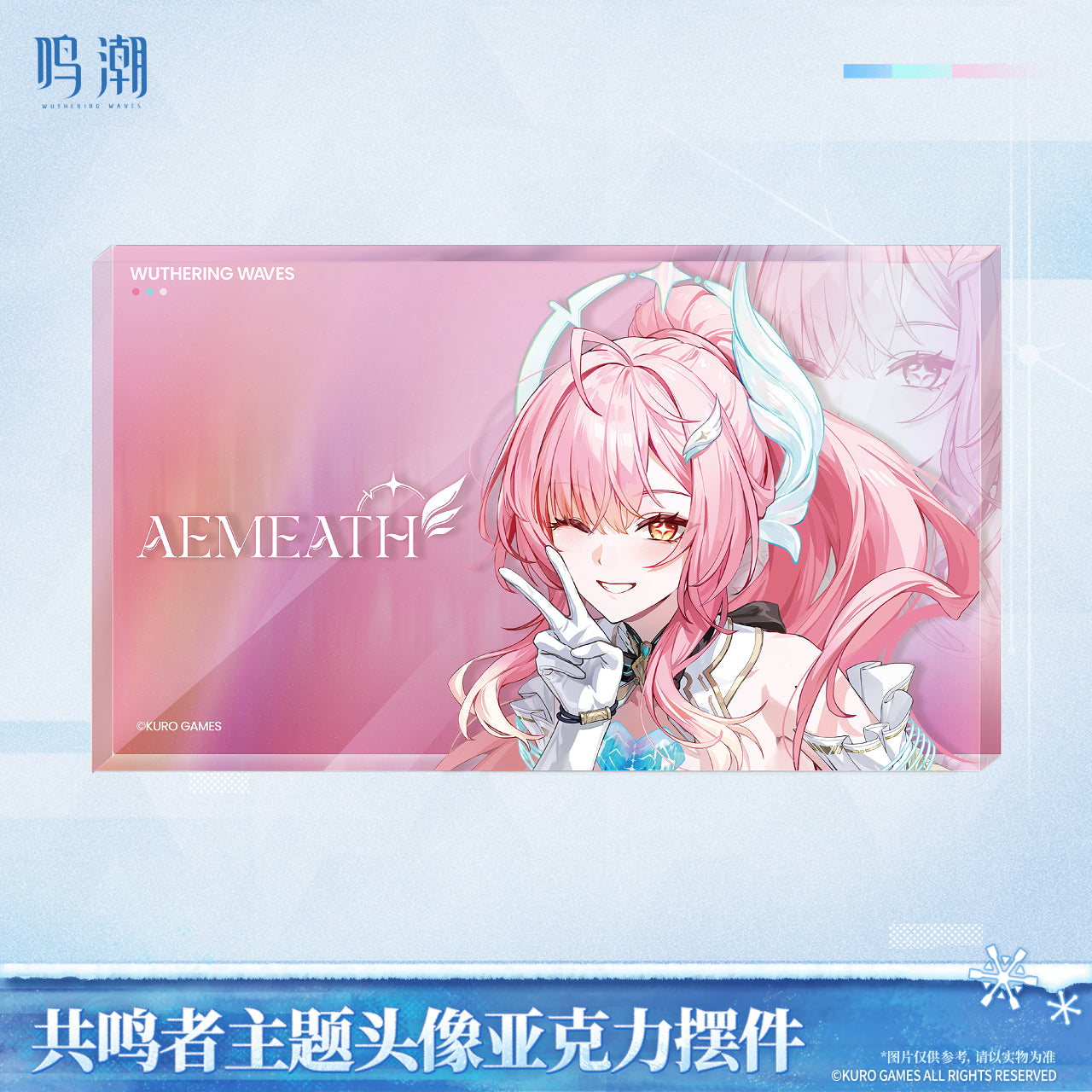 【Pre-Order】Wuthering Waves - Resonator Themed Avatar Reflective Badge Ver.6