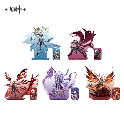 【Pre-Order】Genshin Impact – Apex of Battle Series Badge and Standee
