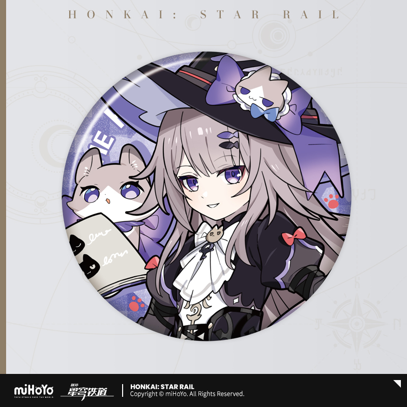 Honkai: Star Rail - Little Cat Series Tinplate Badge