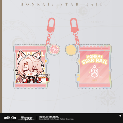 【Pre-Order】Honkai: Star Rail -  Delicious Enjoyment Series Chibi  Emoticons Acrylic Keychian-