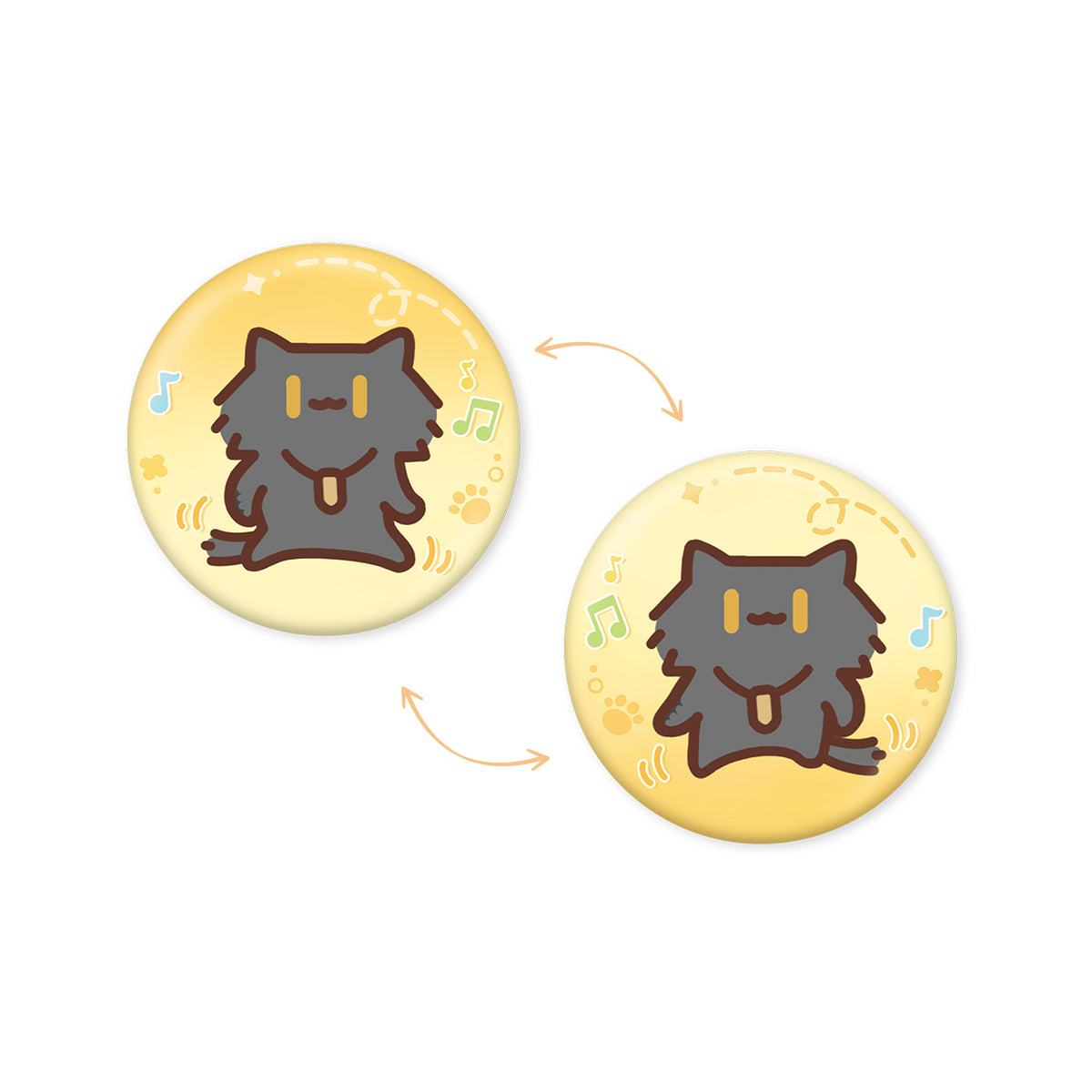 【Pre-Order】Wuthering Waves × YUE XIN MEOW - Daily Resonance Themed Lenticular Badge