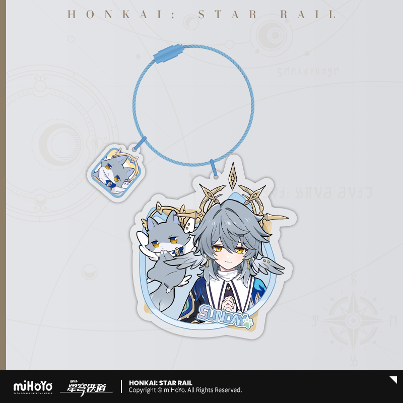 Honkai: Star Rail - Little Cat Series Acrylic Keychain