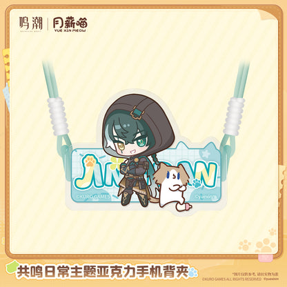 【Pre-Order】Wuthering Waves × YUE XIN MEOW - Daily Resonance Themed Acrylic Phone Grip