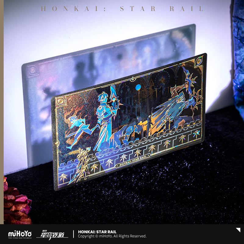 【Pre-order】Honkai: Star Rail - Manuscript of Era Nova Series Transparent Clear Card